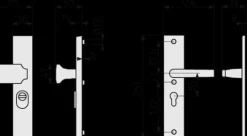 Abus veiligheidsbeslag LSZS 55 mm zwart SKG***