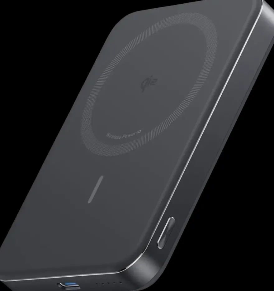 Anker MagGo Slim powerbank snelladen 10.000 mAh zwart