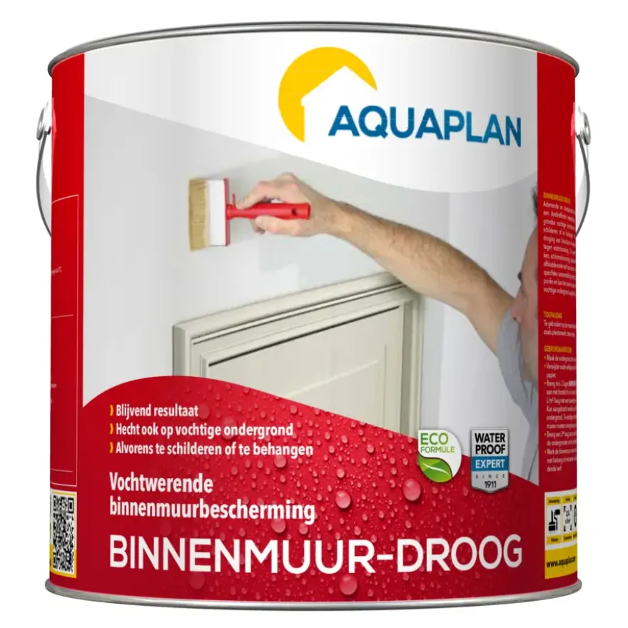 Aquaplan Binnenmuur-Droog vochtwering 2,5 liter