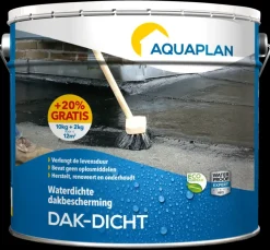 Aquaplan Dak-Dicht renovatiecoating 10 liter + 20% gratis