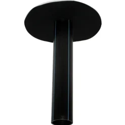 Aquaplan EPDM hemelwaterafvoer inpandig verticaal Ø 75 mm