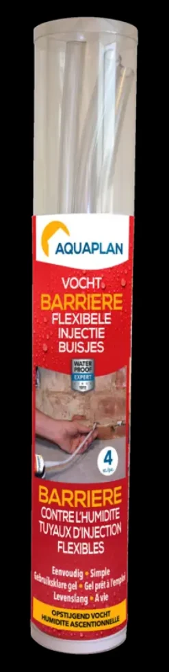 Aquaplan vochtbarrière injectiebuisjes 4 stuks
