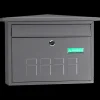 Arregui Brievenbus Deco Grijs