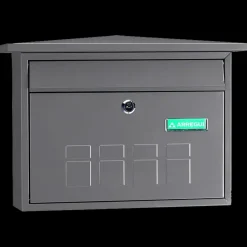 Arregui Brievenbus Deco Grijs