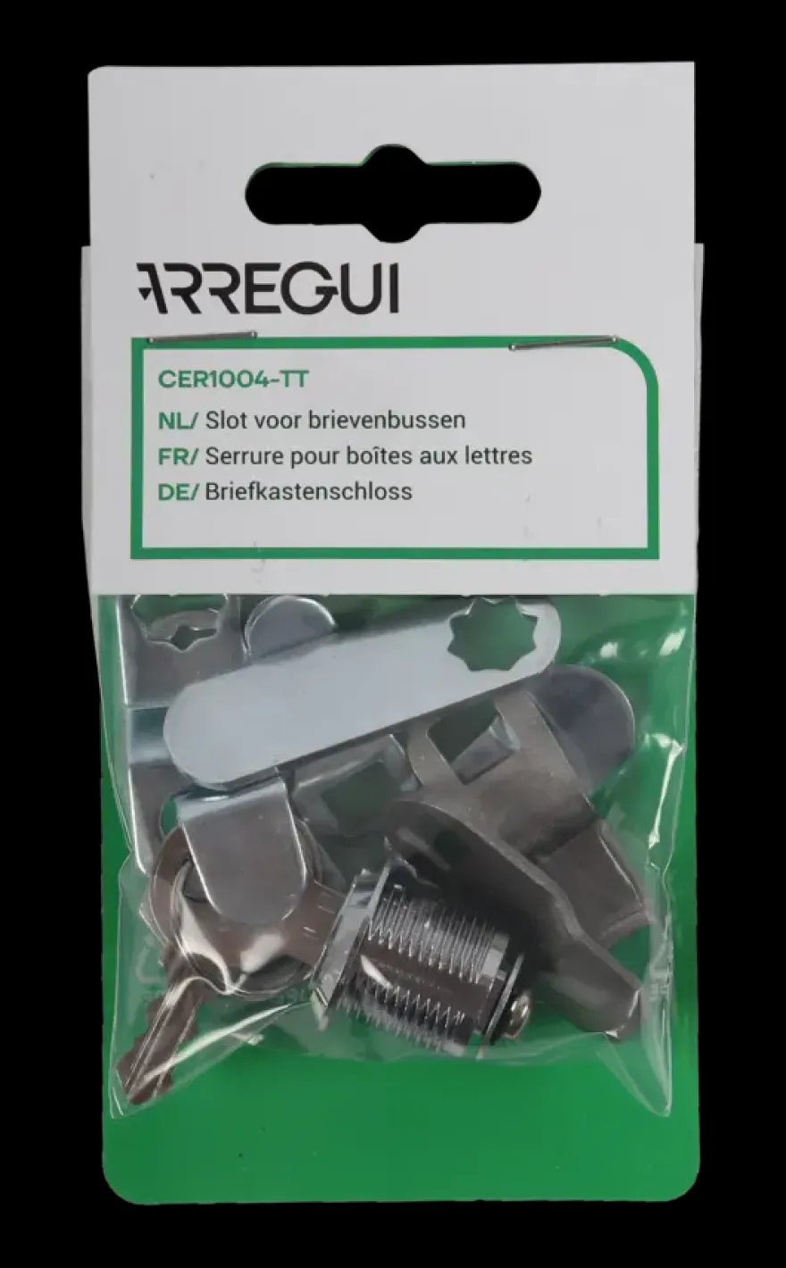 Arregui brievenbus slotset voor Arrequi en Brabantia brievenbussen