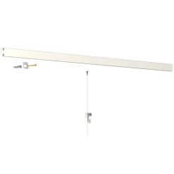 Artiteq Click Rail schilderij ophangsysteem compleet 4 meter wit RAL 9010