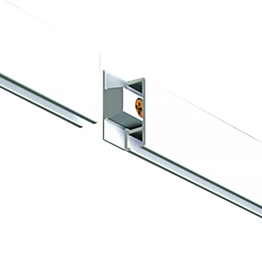 Artiteq Click Rail schilderij ophangsysteem compleet 2 meter wit RAL 9016 overschilderbaar