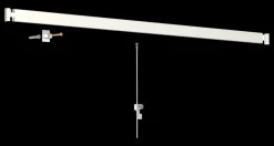 Artiteq Click Rail schilderij ophangsysteem compleet 6 meter wit RAL 9016 overschilderbaar