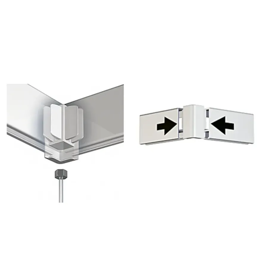 Artiteq schilderij ophangsysteem service set voor Click Rail aluminium