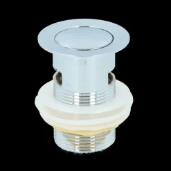 Atlantic Click pop-up wastafelafvoerplug Chroom