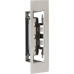 ATZ Magneet insteekslot badkamerslot/wc-slot met RVS voorplaat Doorn 50mm