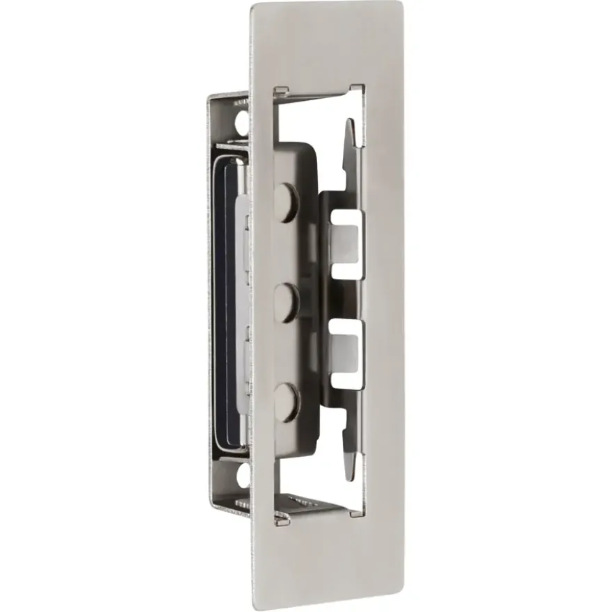 ATZ Magneet insteekslot badkamerslot/wc-slot met RVS voorplaat Doorn 50mm