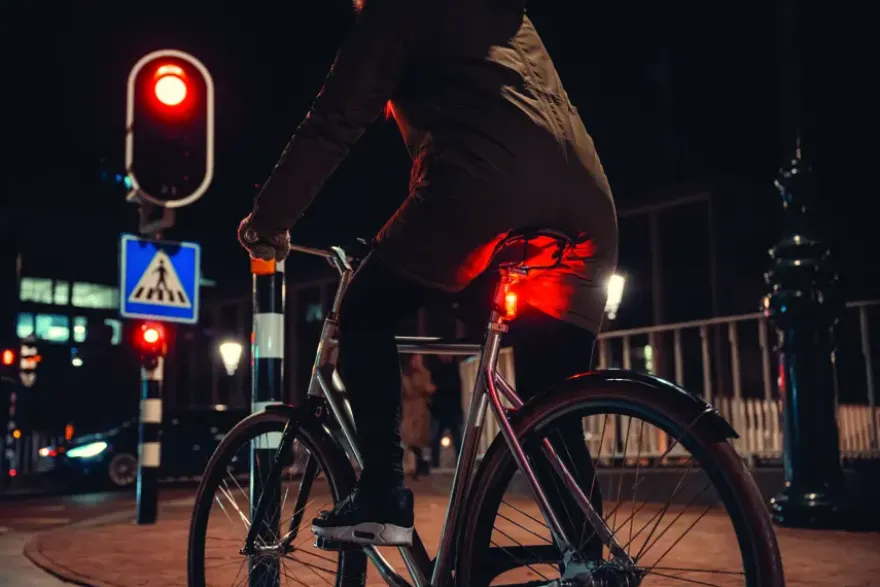 AXA achterlicht Greenline LED - usb oplaadbaar