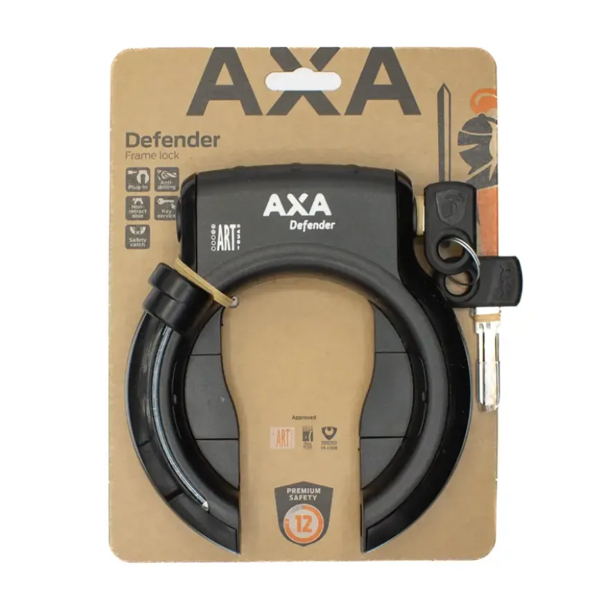AXA Defender ringslot zwart