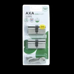 AXA profielcilinder 30-30mm gelijksluitend 2 stuks