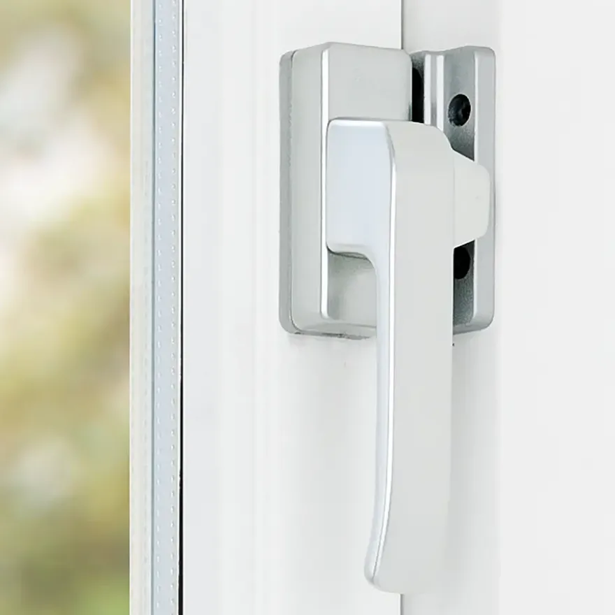AXA Raamsluiting design met nok links aluminium