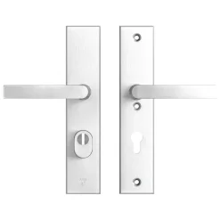 AXA veiligheidsbeslag Edge achterdeur aluminium langschild met SKG 3-sterren 72 mm