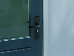AXA veiligheidsbeslag Edge achterdeur zwart langschild met SKG 3-sterren 55 mm