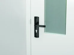 AXA Veiligheidsbeslag LS met kerntrekbeveiliging SKG-3 sterren achterdeur 55 mm zwart