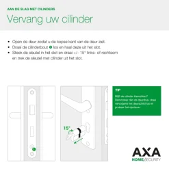 AXA veiligheidscilinder security 30-30mm SKG**