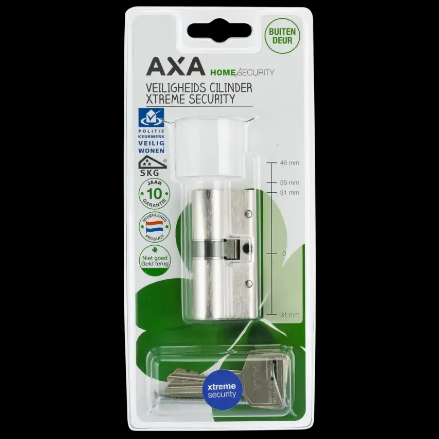 AXA veiligheidscilinder xtreme 30-35mm SKG***