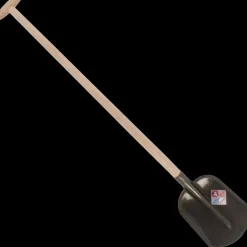 Bats voor het verplaatsen van zand en aarde essen/staal 100 cm steel