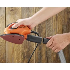 BLACK+DECKER Detailschuurmachine BEW230K-QS incl. 6 schuurvellen / koffer
