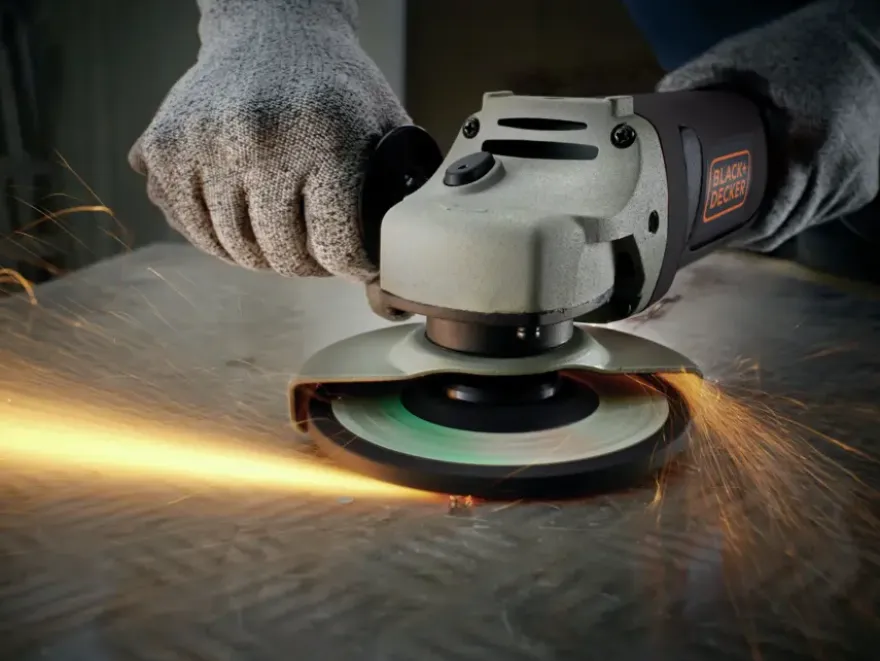 BLACK+DECKER haakse slijper / slijptol KG1202-QS