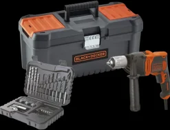 BLACK+DECKER klopboor BEH850KA32-QS in koffer + 32 dlg accessoires