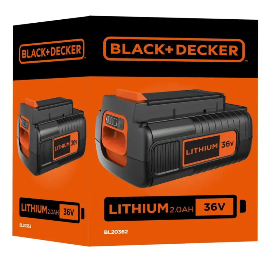 Black+Decker 36V accu 2.0Ah type BL20362-XJ