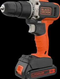 BLACK+DECKER 18V klopboor incl. 1.5Ah accu+lader