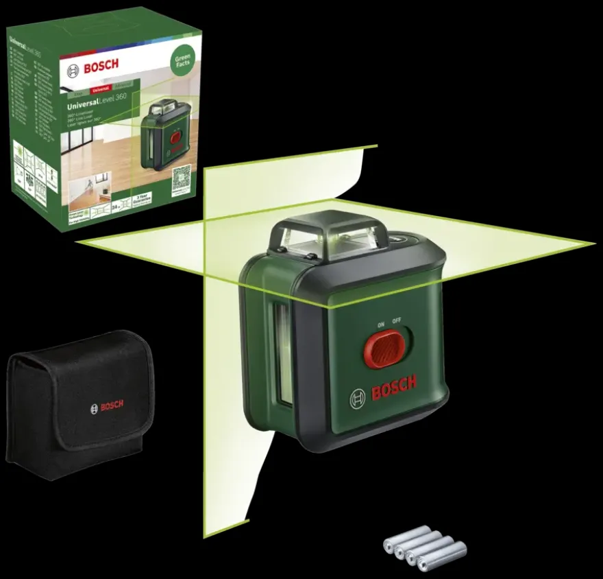 Bosch kruislijnlaser / rotatielaser UniversalLevel 360°