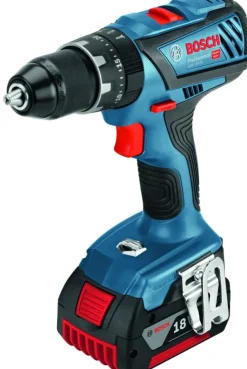 Bosch Professional 18V klopboormachine (63Nm) GSB 18V-28 incl. 2 accu's 4.0Ah + lader en L-BOXX