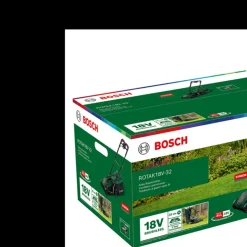 Bosch Rotak accugrasmaaier 18V 32 cm incl. 1 accu 4.0Ah+lader