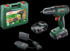 Bosch 18V accuboormachine UniversalDrill (incl. 2 accu's 1.5Ah + lader)