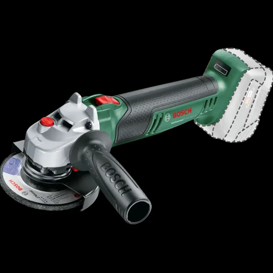 Bosch 18V haakse slijper / slijptol UniversalGrind 125mm (zonder accu)