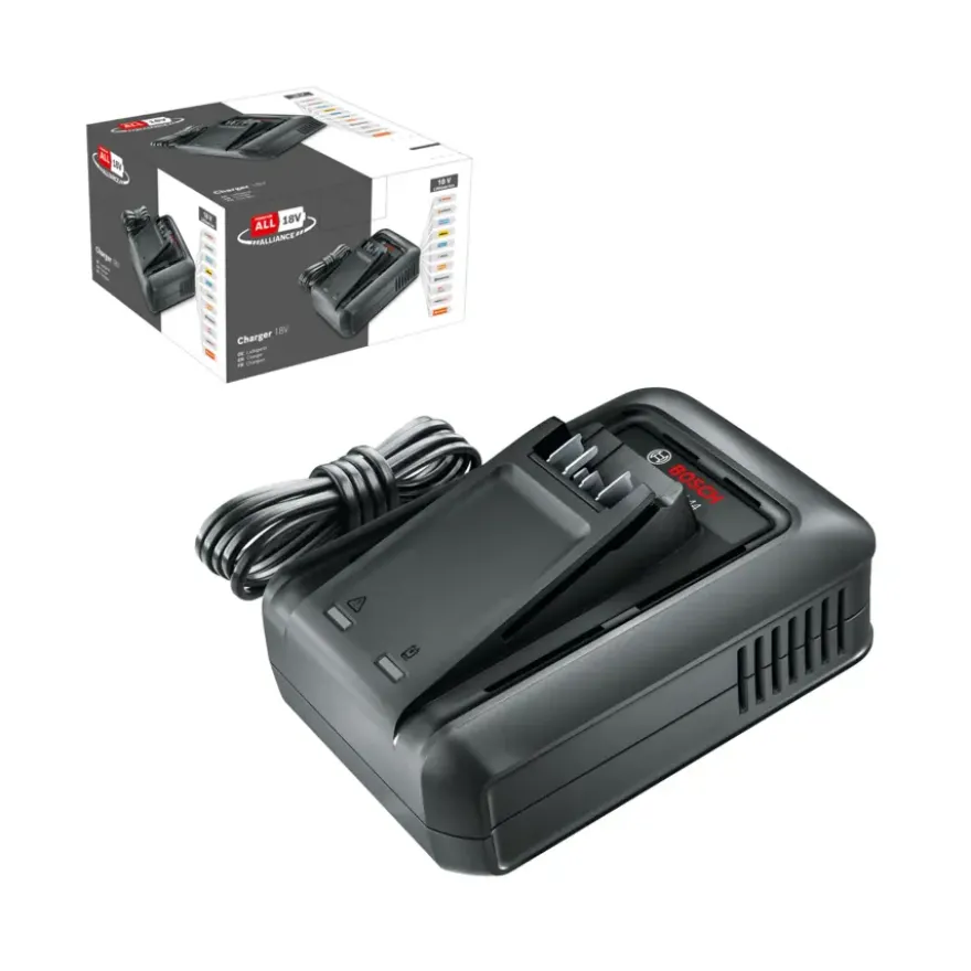Bosch 18V P4A snellader tbv. 14.4V / 18V accu's