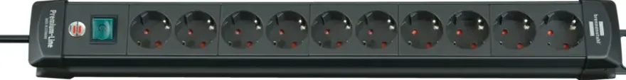 Brennenstuhl Premium-Line Stekkerdoos 10-voudig 3 Meter