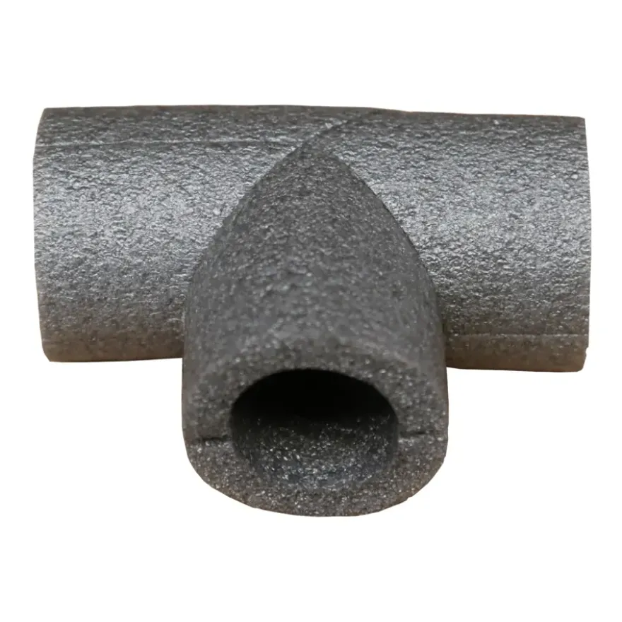 Buisisolatie T-stuk 15mm Grijs