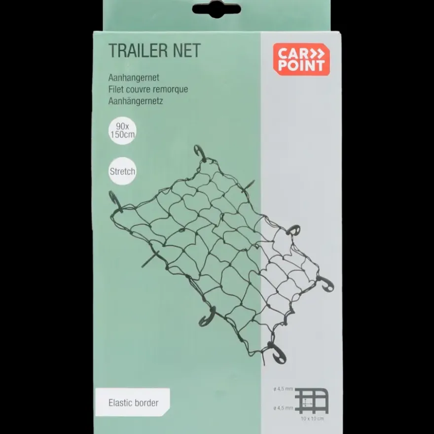 Carpoint Aanhangernet Elastisch 90x150cm