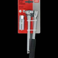 Carpoint bougiesleutel met ratel 16mm