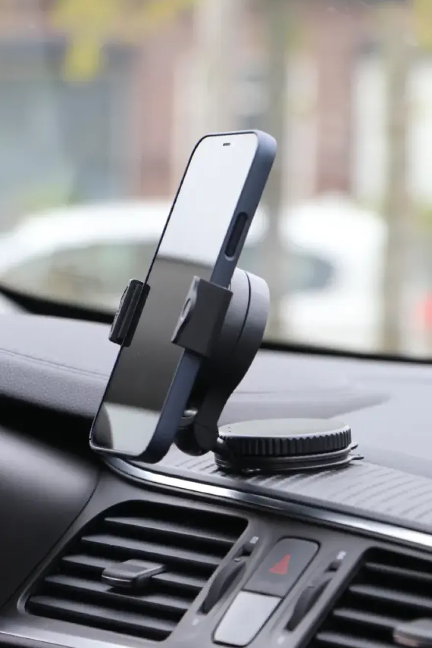 Carpoint Draagbare Opklapbare Smartphone Houder Klem Rond