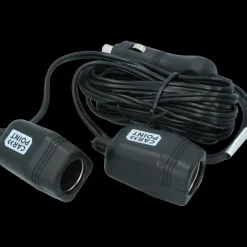 Carpoint dubbele verlengkabel tbv 12 volt lengte 2x2M
