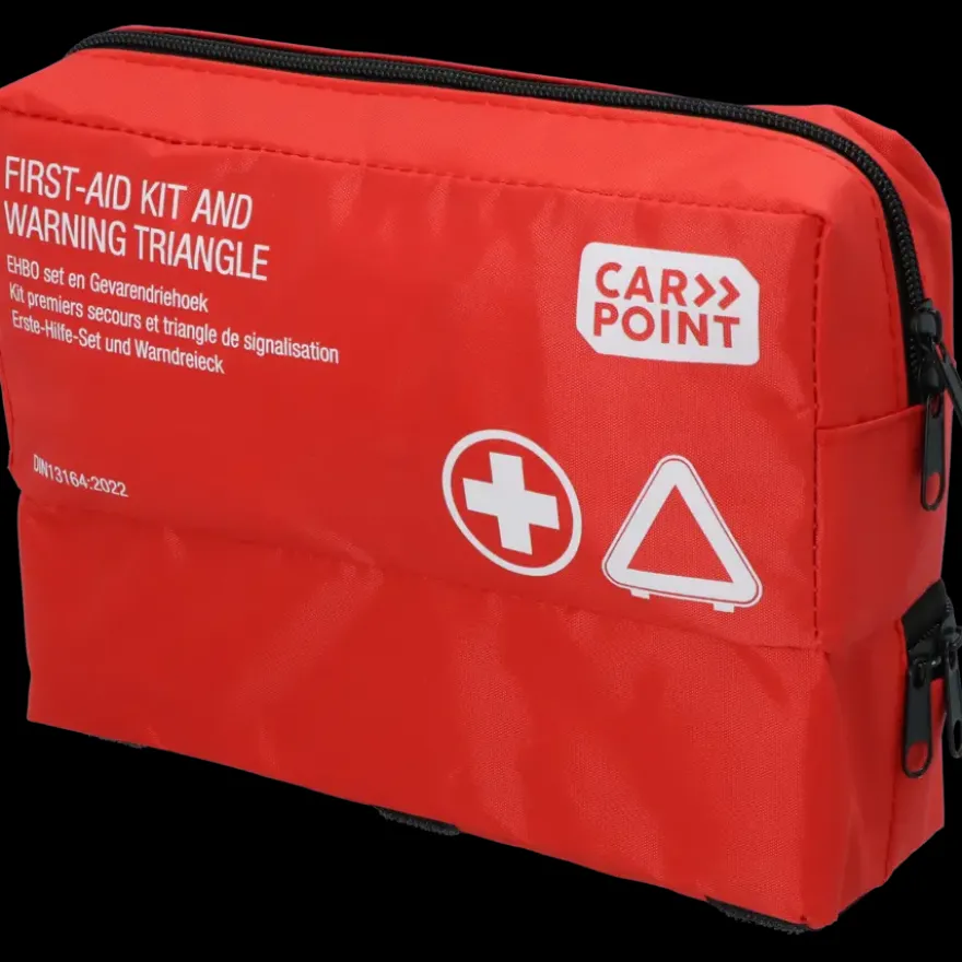 Carpoint EHBO-set DIN13164:2022 + gevarendriehoek