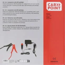 Carpoint jumpstarter 2in1 12V/17Ah