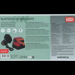 Carpoint magnetische achterlichten LED bluethooth verbinding