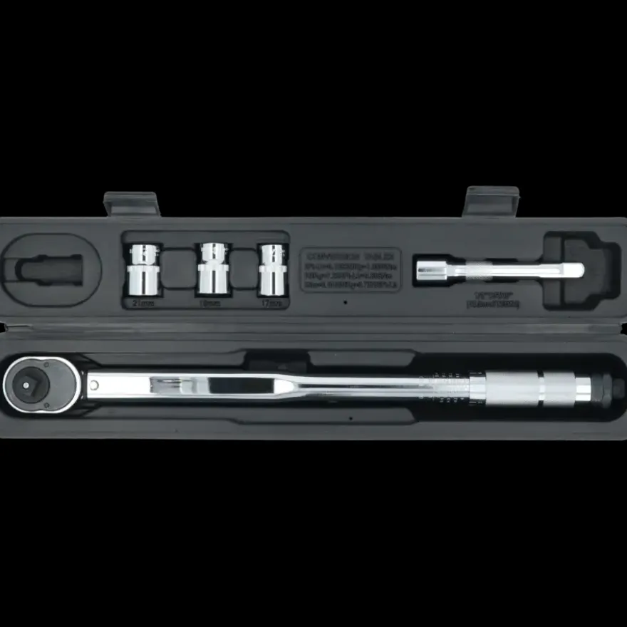 Carpoint momentsleutel 40-210Nm set 5-DLG
