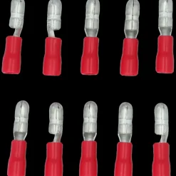 Carpoint Rondstekker 547 Ø 4.0mm rood blister 10 Stuks