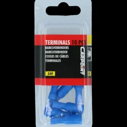 Carpoint Rondstekkerbus 549 Ø 5.0mm blauw blister 10 Stuks