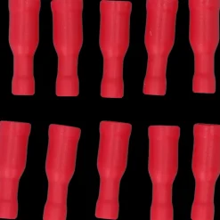 Carpoint Rondstekkerbus 548 Ø 4.0mm rood blister 10 Stuks
